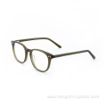 New Model Cheap Myopia Colored And Transparent Glasses Acetate Eyeglasses